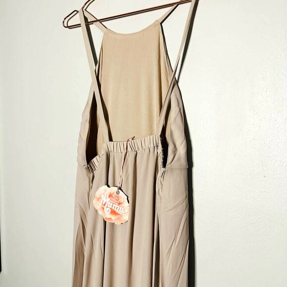 NWT Show Me Your Mumu Amanda Show Me the Ring Crisp Maxi Dress Size Extra Large - Picture 8 of 10